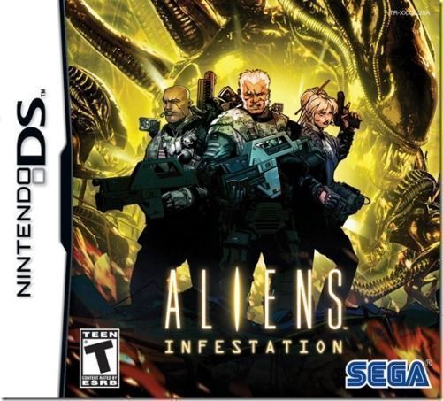 Aliens - Infestation (Europe) Game Cover